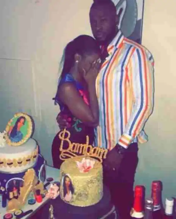 BBNaija 2018: Bambam Gets A Surprise Birthday Party From Her BBNaija Lover, Teddy-A (Photo)